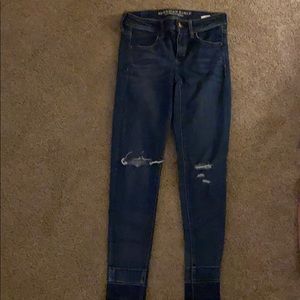 AE jeggings super stretch, (size 2)